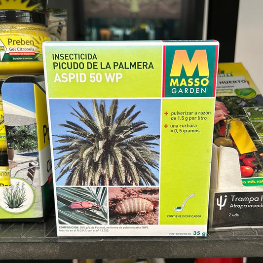 Palmrüsselkäfer-Insektizid ASPID 50 WP Massó Garden