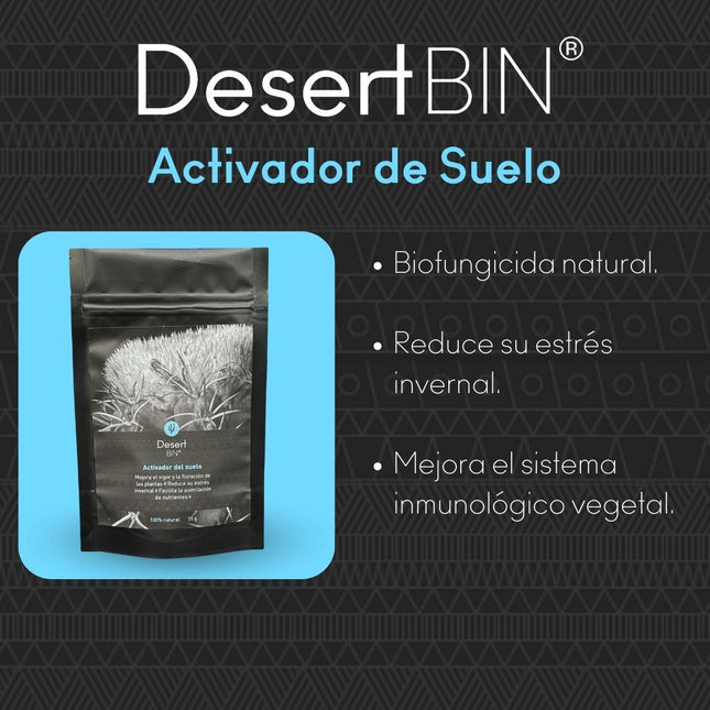 Desert BIN® Activador del suelo. 75g