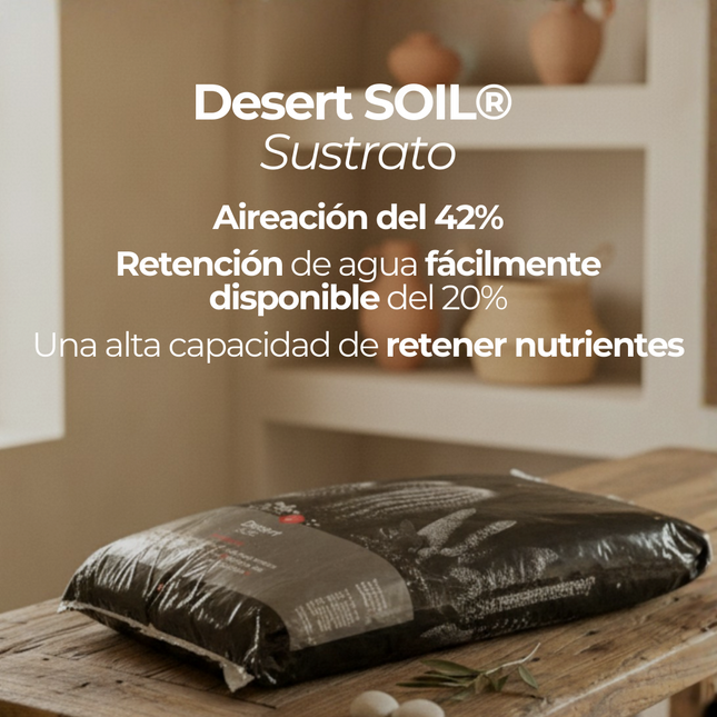 Desert SOIL® 10L - 20L (Sustrato Cactus y Suculentas)