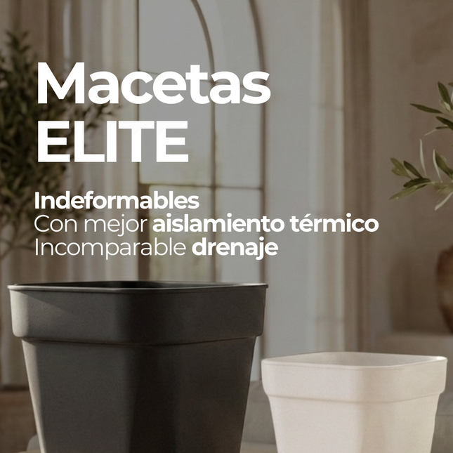 Pack macetas ELITE 5uds