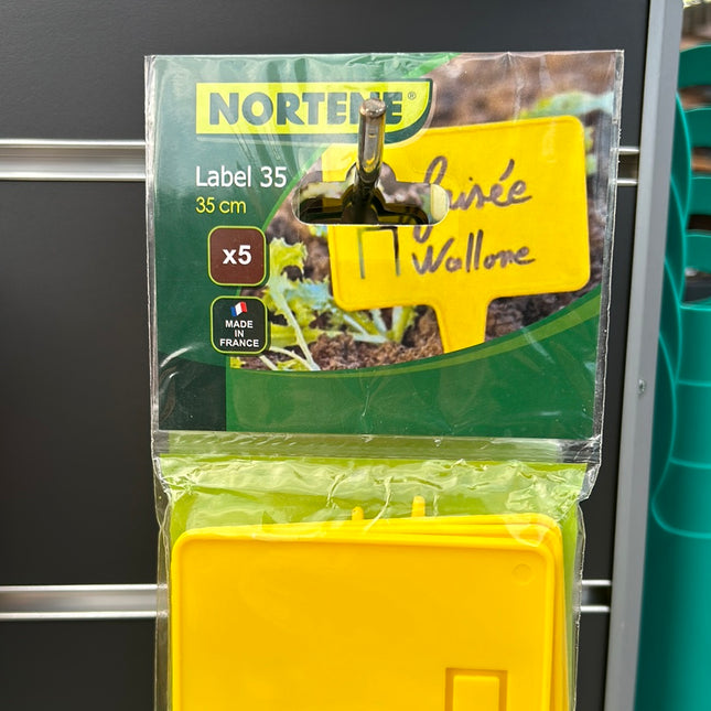 Etiquetas x 5 unid de 30 cm. NORTENE