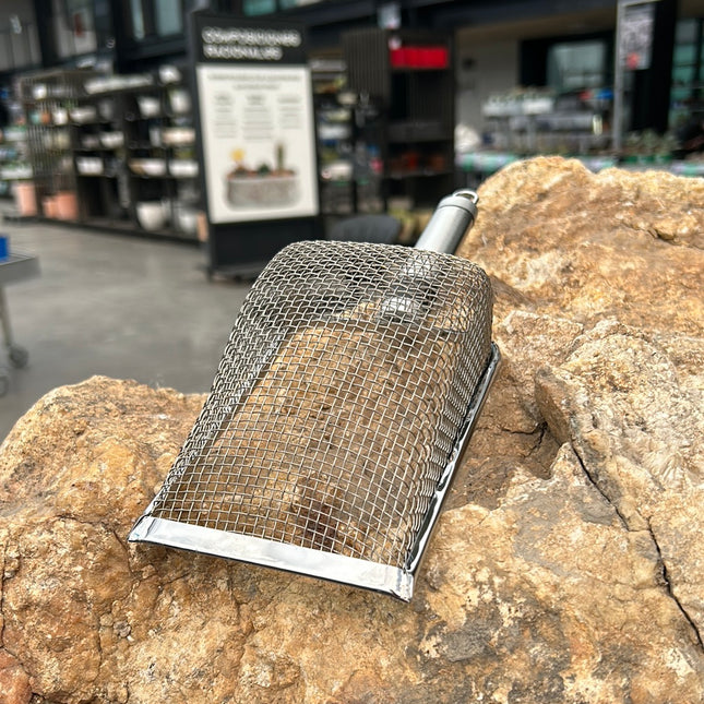 Paleta tamizadora de sustrato