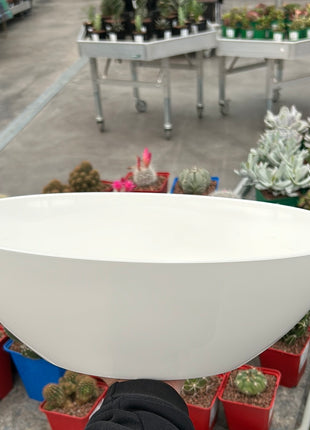 Oval plastic pot “Bahia”