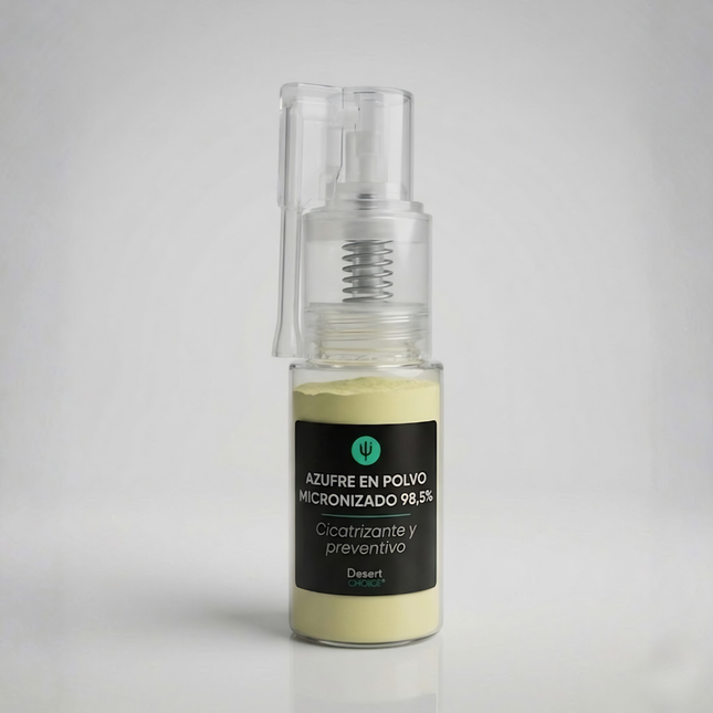 Azufre Micronizado con Aplicador para Cactus y Suculentas