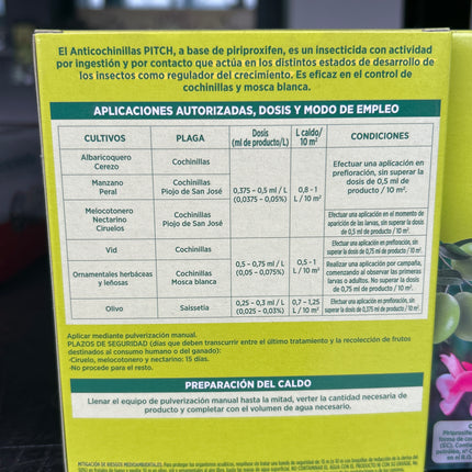 Anticochinilla PITCH Cochinilla/Mosca blanca