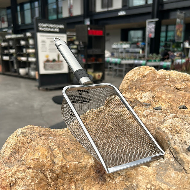 Paleta tamizadora de sustrato