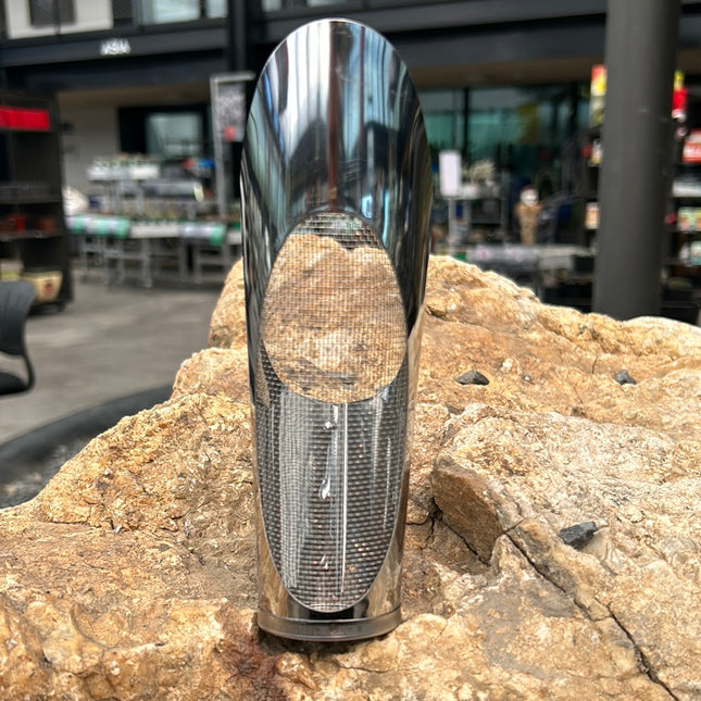 Medidor de sustrato con tamiz de acero inoxidable