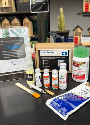 Botiquín básico para cactus y suculentas