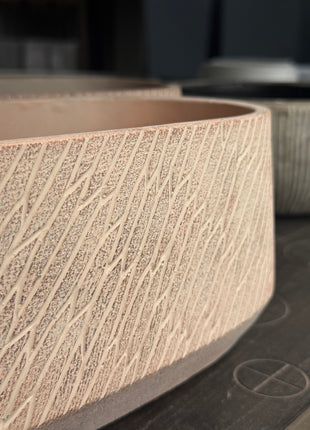 Jardinera Oval Taupe