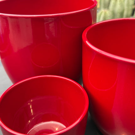 Maceta esmaltada Bordeaux GLZD