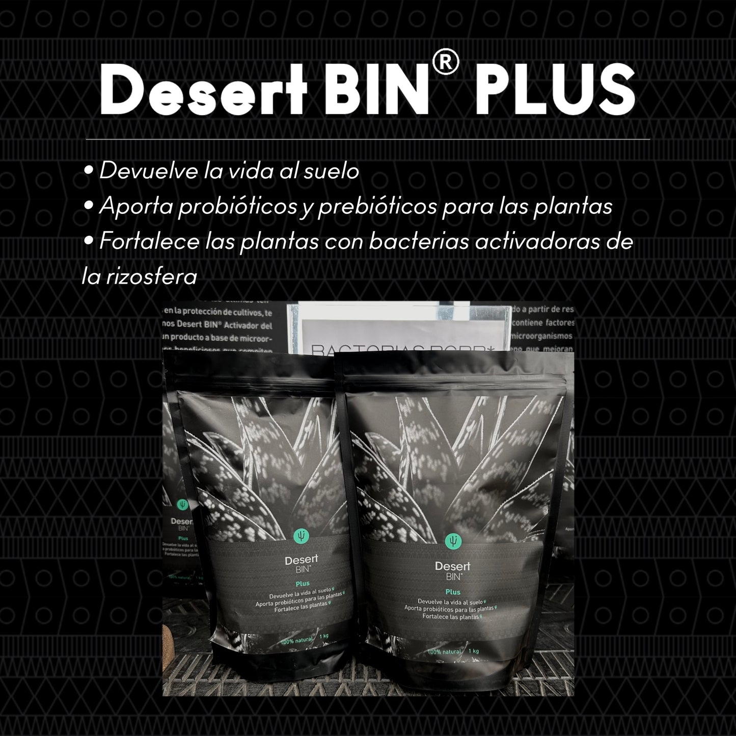 Desert BIN® Plus. 1kg - 5kg