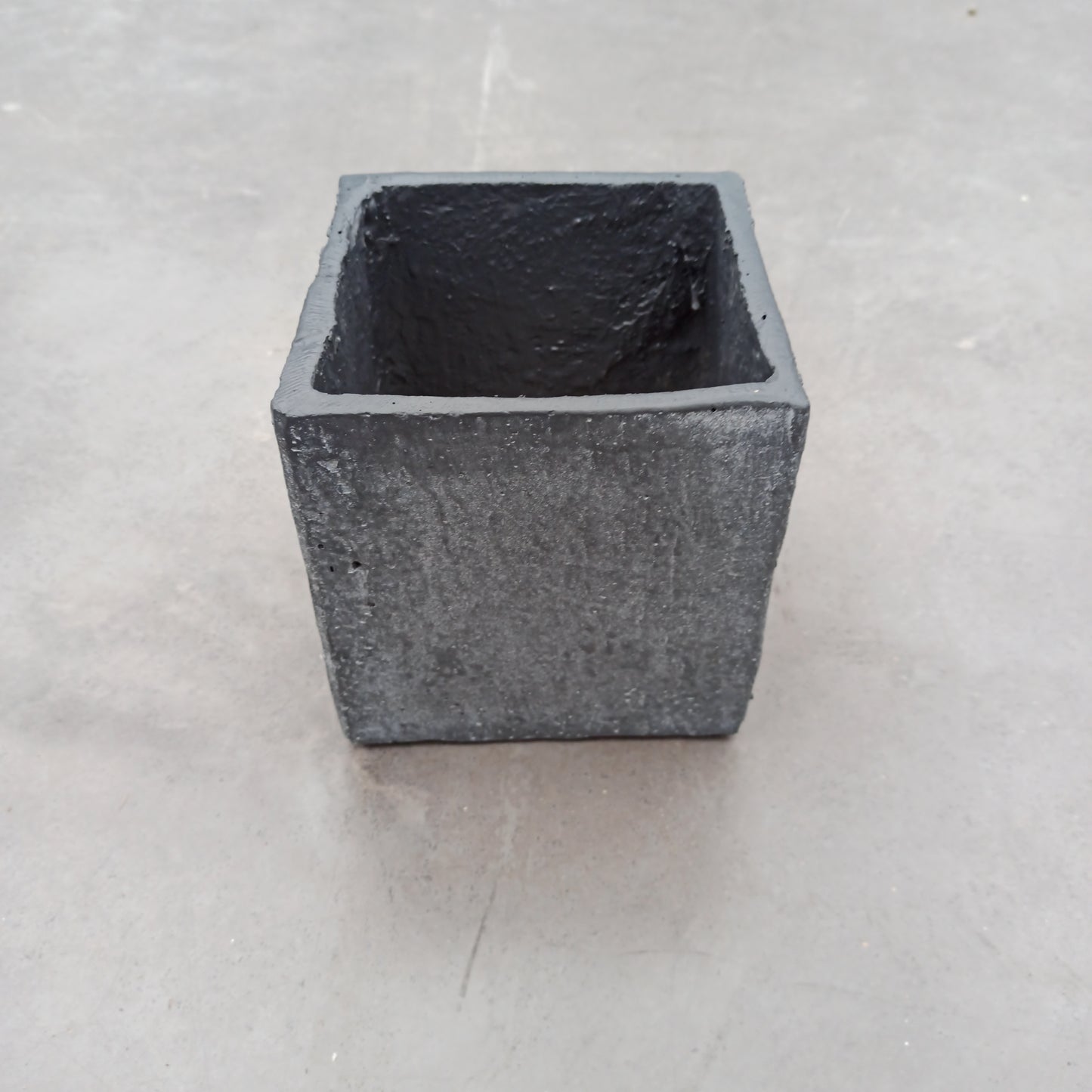 Gray square/rectangular pot 'S' 'M' and 'L'