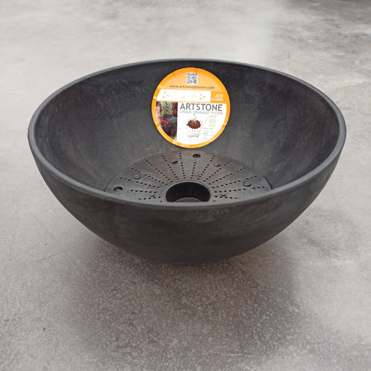 Bowl fiona negro 31 x 15 cm