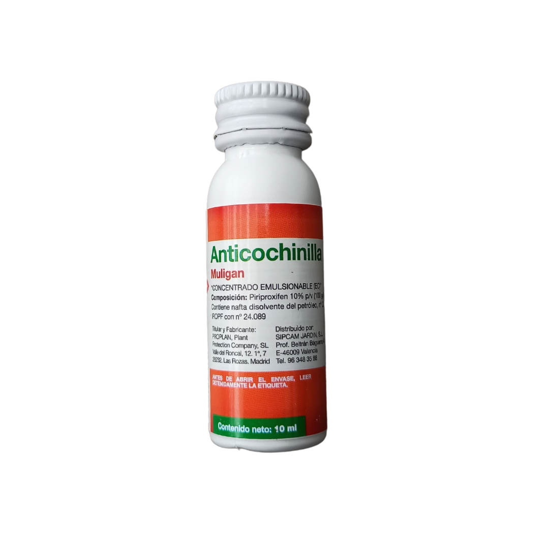 Anti-Mealybug (Piriproxifen 10 % w/v) – Muligan. SIPCAM GARTEN (10 ml)