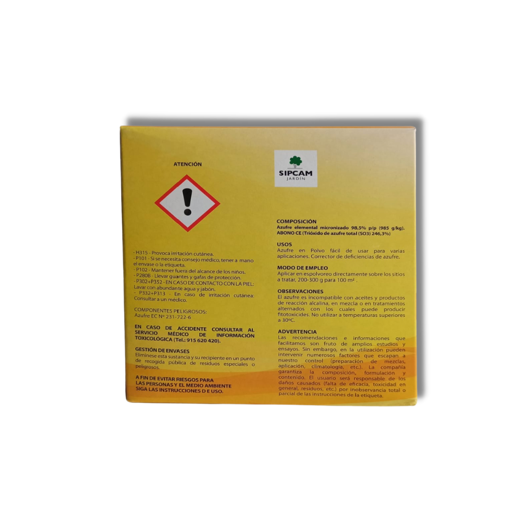 Sulfur 98.5 sprinkle, Fungicide – Acaricide 750g