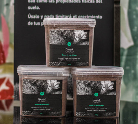 Desert CHOICE® Guano de murciélago. 500g - DesertSTORE.es