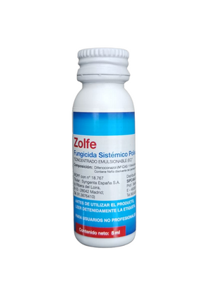 Fungicida Sistémico Polivalente (Tetraconazol) - Zolfe EVO. SIPCAM JARDÍN (6ml)
