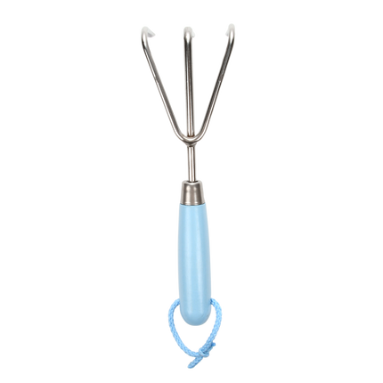 Rastrillo de mano (3 tonalidades azul)