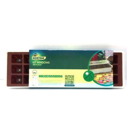 Semillero KIT WINDOWS 27 alveolos. NORTENE - DesertSTORE.es