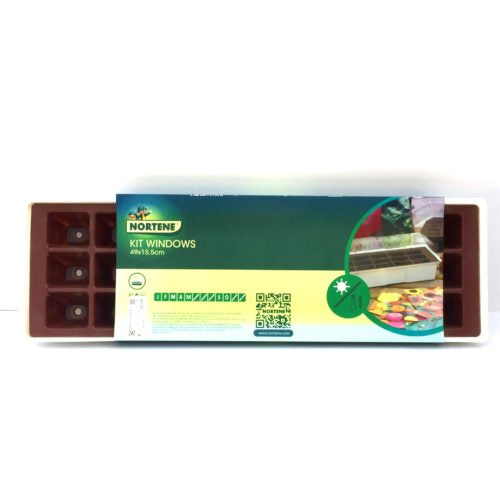 Semillero KIT WINDOWS 27 alveolos. NORTENE - DesertSTORE.es