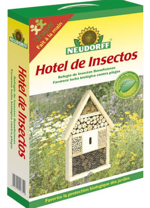 Hotel de INSECTOS BENEFICIOSOS. Fauna útil. Neudorff. - DesertSTORE.es