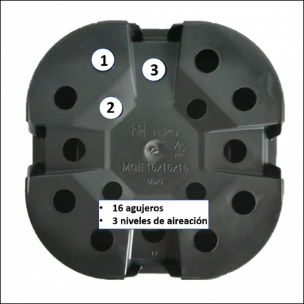 Macetas de Luxe by Desert CITY. Pack de 10 unidades.